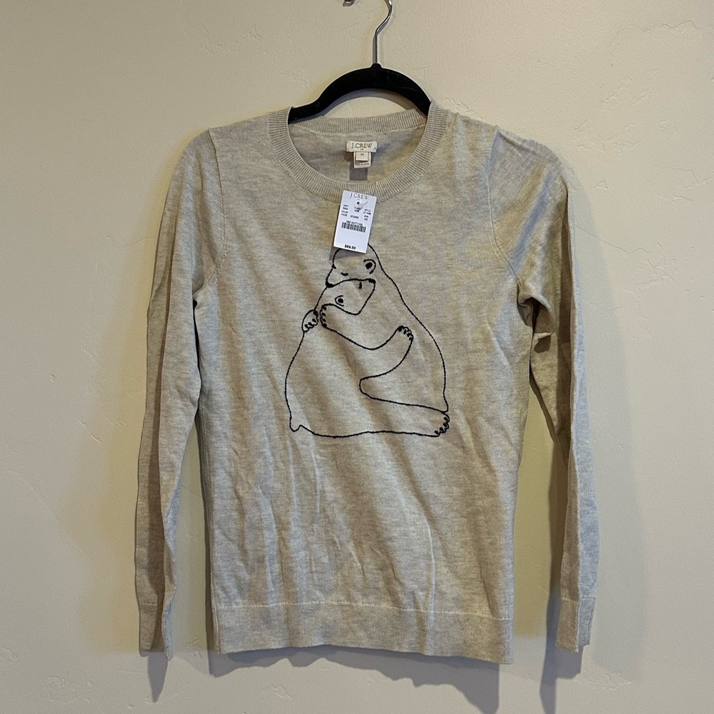 J Crew Polar Bear Sweater